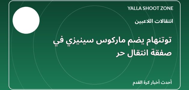 توتنهام يضم ماركوس سينيزي في صفقة انتقال حر