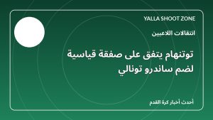 توتنهام يتفق على صفقة قياسية لضم ساندرو تونالي